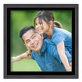 thumbnail image 4 of 14x14 Frame Mahogany With Black Picture Mat For 14x14 Photo - Mahogany 17x17 Frame To Display Print, 4 of 8