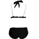 thumbnail image 3 of Conjunto de cruzado acolchado con cuello halter para mujer Trajes de baño de piezas Soledad Traje de baño de dos piezas, 3 of 10