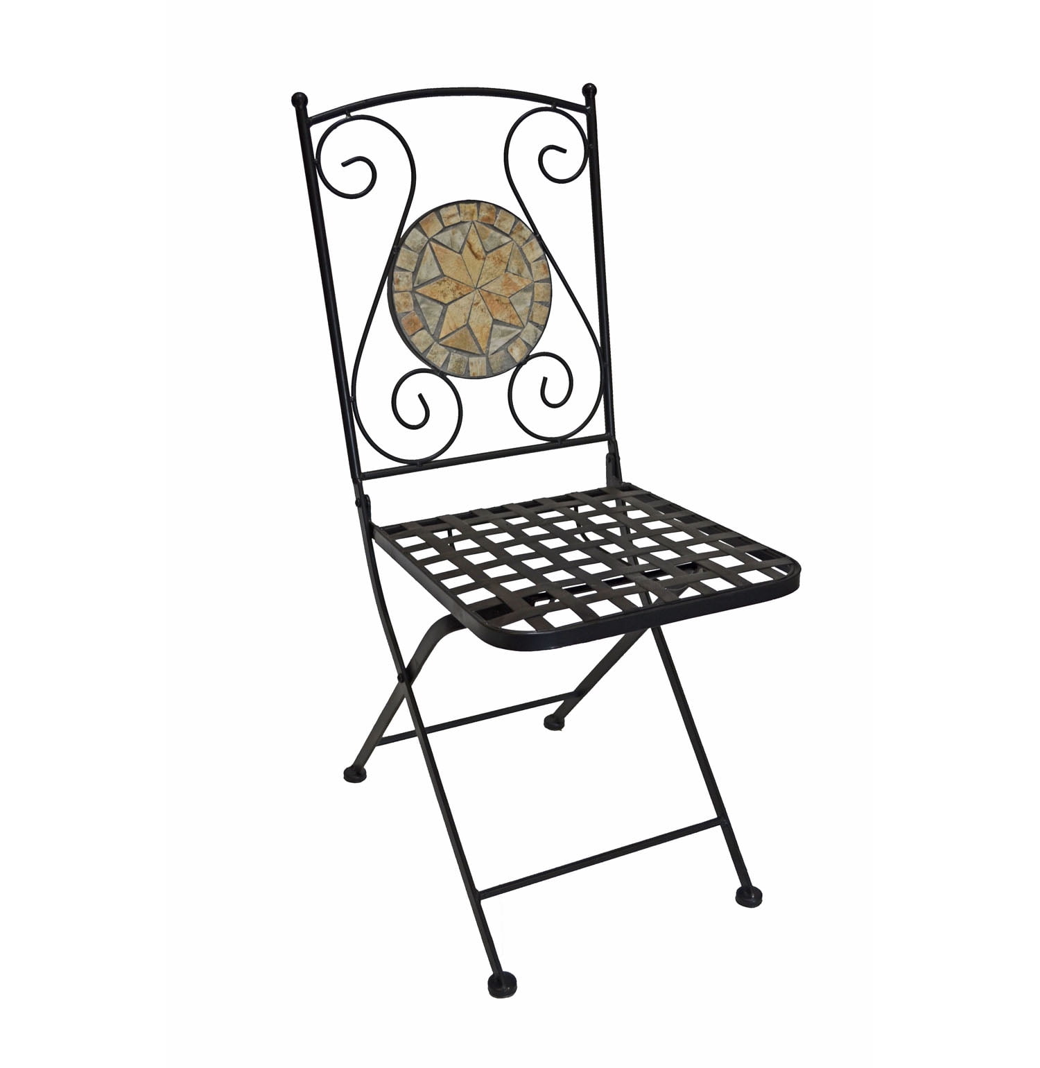 metal folding bistro chairs