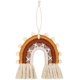 thumbnail image 1 of Tapiz de pared para habitación de niños, macramé, decoración para colgar en la pared, arcoíris, pompones, pasatiempos creativos, cuerda de algodón, colgante de pared, decoración nórdica para niños. Afortunado Sencillez, 1 of 4