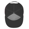 thumbnail image 5 of Daiia Cherry print Flat Bill Hats Flat Brim Trucker Cap Baseball Cap Adjustable Classic Low Profile Hat Unconstructed Plain Cap, 5 of 9