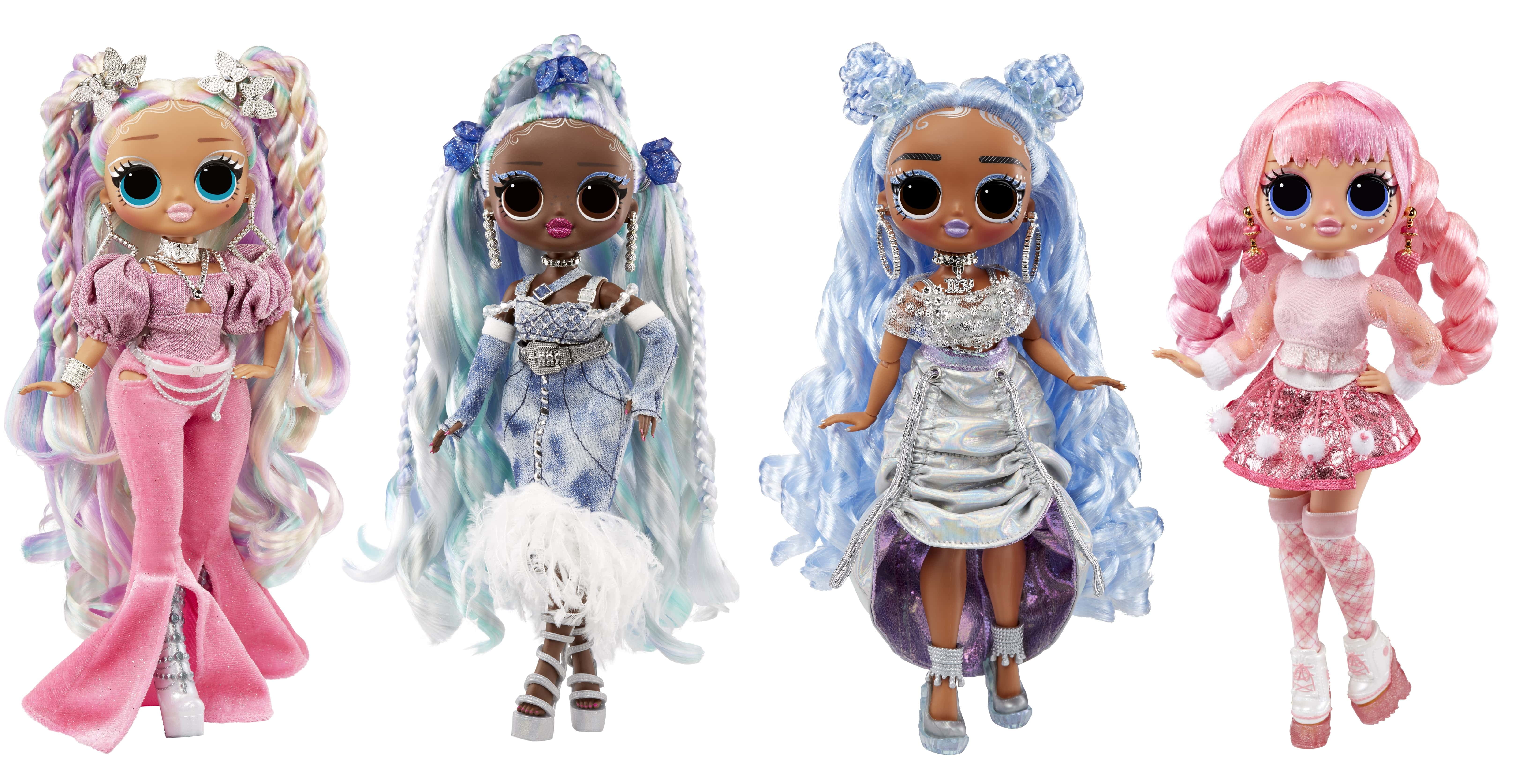 LOL Surprise OMG Fashion Show Hair Edition Lady Braids 10 Fashion Doll  w/Magic Mousse, Transforming Hair, Including Stylish Accessories, Holiday  Toy
