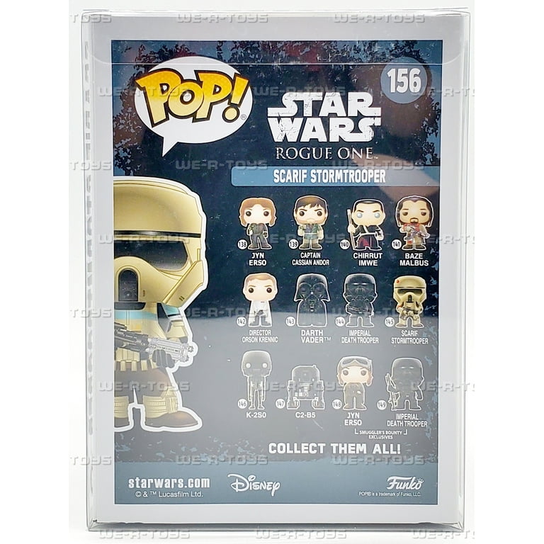 FunkoPop！156 SCARIF STORMTROOPER 限定版 Amazon.com: Star Wars Rogue One Pop! Vinyl Figure Scarif