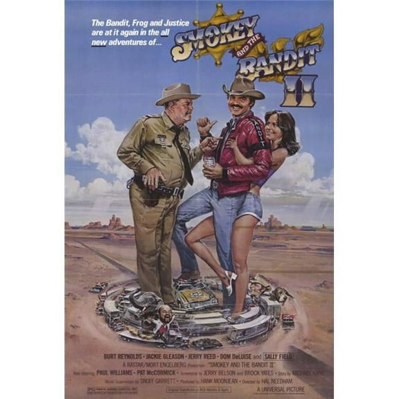 Smokey & the Bandit 2 Movie Poster - 27 x 40 in.