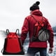 thumbnail image 1 of Fiudx Bolsa de Entrenamiento de Baloncesto, Mochila Deportiva Multifuncional, Diseño Impermeable, Correa de Hombro Ajustable, Fácil Acceso a Zapatos y Ropa, Ideal para Viajes Al Gimnasio, Plegable y, 1 of 5