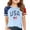 Red, variant on Ruyang Toddler Girls 4th of July Shirt Independence Day Clothes Teen American Flag Top Kids Boys Cotton Short Sleeve Tee Blouse