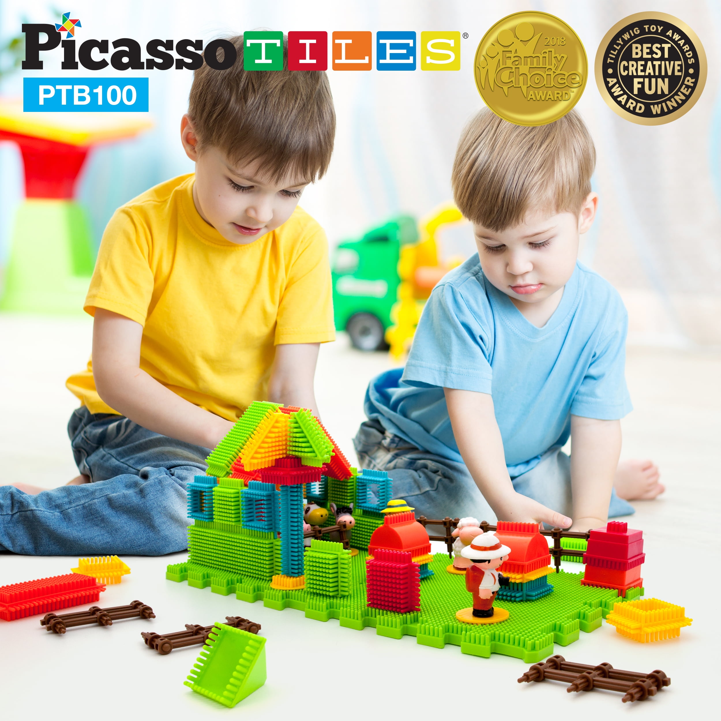 bristle blocks farm set