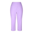 thumbnail image 5 of Wide Leg Pants Woman JIANLAI Control Workout Leggings with Pockets Plus Size Athletic Gym Yoga Pant Trendy (S-3XL) Purple, 5 of 7