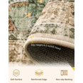 thumbnail image 2 of Alfombras RELEANY, lavables, antideslizantes, florales, vintage, 240 x 300 cm, 2 of 8