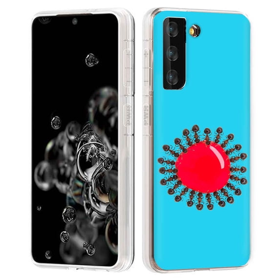 TalkingCase Slim Phone Case Compatible for Samsung Galaxy S21 5G, S30,(Not S21+,S21 Ultra),Ant Photo Print,Lightweight,Flexible,Soft, USA