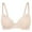 Beige, variant on Exerin Push Up Bras Women's Padding Underwire Flower Lace Lift Up Everyday Bra(Beige,36B)
