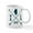 White, variant on CafePress - Illinois Arrows - 11 oz Ceramic Mug - Novelty Coffee Tea Cup