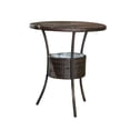 thumbnail image 3 of Noble House Oyster Bay Multi Brown PE Bar Table with Ice Pail, 3 of 3