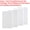 White, variant on 3584 Pcs 8 Sheets White Rhinestone Stickers 3/4/5/6 mm Self Adhesive Rhinestones Gems for DIY Decoration Craft