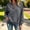 Gray, variant on TZZQ Women Quarter Zip Pullover Sweatshirt Oversized Loose Fit Athletic Sweatshirt Casual Fashion Stand Collar Long Sleeve Pullover Hoodie Comfy Trendy Plus Size Relaxed Fit Sports Shirts Black L