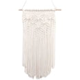 thumbnail image 2 of Fmbmuo 5 Styles Macrame Wall Hanging Tapestry Boho Hand Woven Cotton Rope Fringe Wall Decor for Bedroom Living Room Wedding Background,Multicolor, 2 of 5