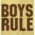 thumbnail image 2 of Boys Rule Boymom Humor Cute New Son Youth T Shirt Tee Boys Infant Toddler Brisco Brands 5T, 2 of 5