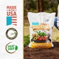 thumbnail image 4 of Back to the Roots 25.7qt Organic Garden Soil Premium Blend For in Ground Planting, 4 of 12