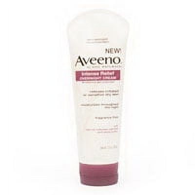 Aveeno Active Naturals Overnight Itch Relief Cream, 7.3 Oz, 2 Pack