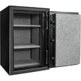 thumbnail image 4 of Barska Fire Resistant Safe Vault with Electronic Lock, 20" x 20" x 30", Black, 4 of 6