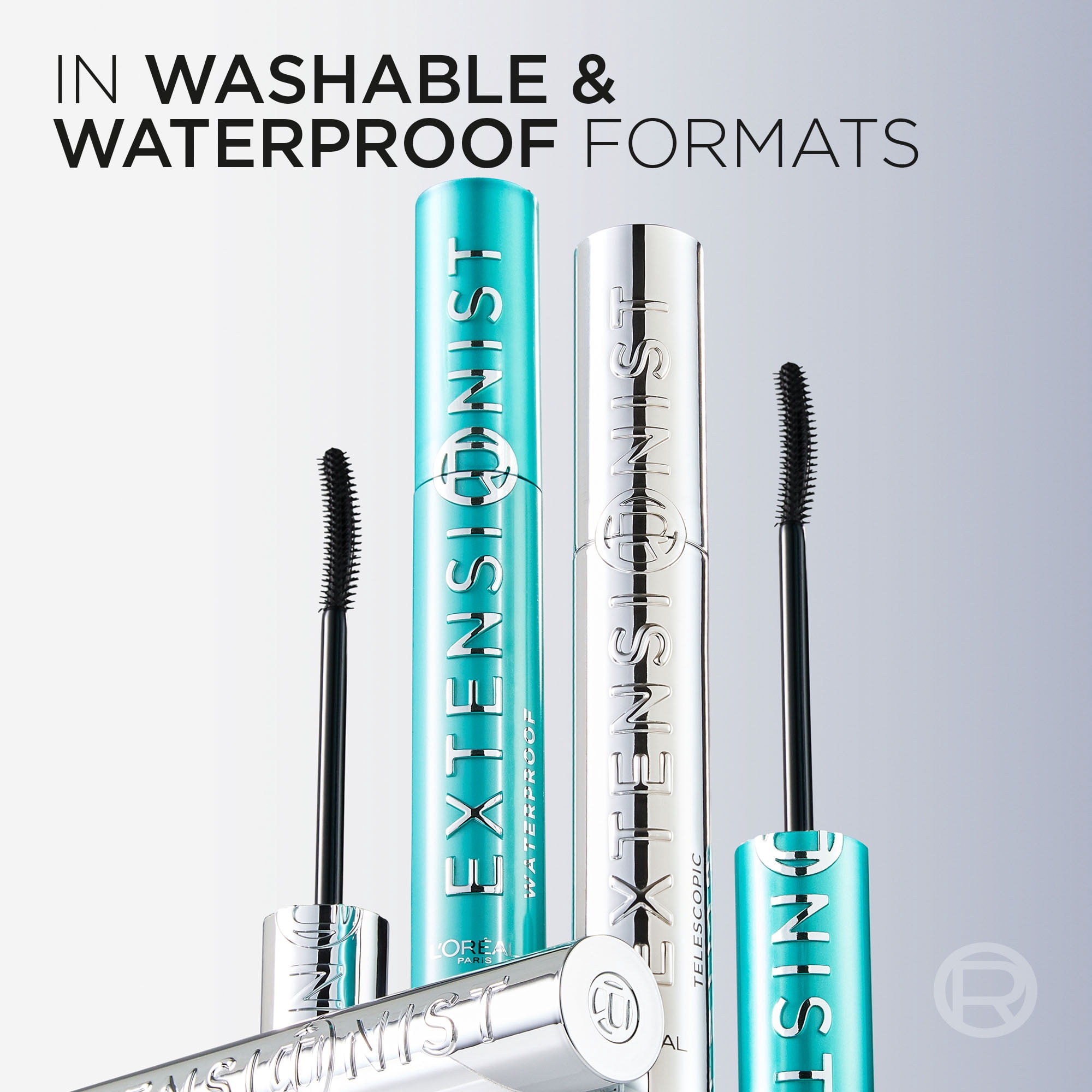 L'Oreal Paris Extensionist Mascara, True Brown Washable 996, 0.41 fl oz