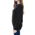 thumbnail image 3 of Fleece Maternity Nursing Tops Sweatshirt Long Sleeve Breastfeeding Shirts Clothes for Women, 3 of 6