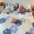 Cute Cartoon Fitted Bed Sheet Single Piece 3pcs Simmons Mattress Dust