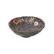 thumbnail image 3 of Juego 3 Bowl Galerias El Triunfo Poliresina Gris Diseño Flores 25cm, 3 of 4