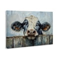 thumbnail image 3 of Stupell Industries Rustic Lodge Howdy Neighbor Cow Canvas Art, 24 x 16, by Petals Prints Design, 3 of 8