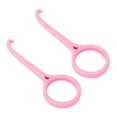 thumbnail image 4 of 2 piezas de removedor de alineadores profesional para aparatos dentales y retenedores, herramienta para el cuidado bucal, color rosa, 4 of 14