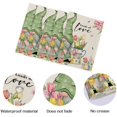 thumbnail image 3 of Easter Placemats Set of 4, Cotton Linen Heat Resistant Table Mats Non-Slip Washable Happy Easter Truck Bunny Eggs Gnome Placemat for Holiday Banquet Kitchen Table Decor, 3 of 7