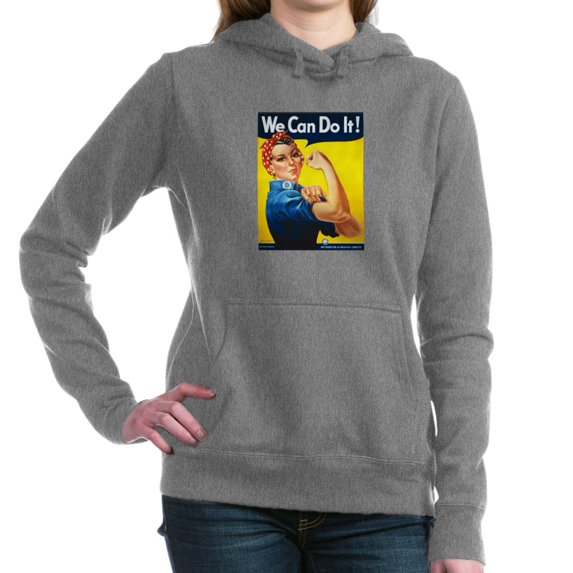 CafePress - We Can Do It, Rosie The Riveter Hooded Sweatshirt - Pullover Hoodie, Classic & Comfortable Hooded Sweatshirt