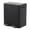Black, variant on Dual 2 x 5.3 gal (2 x 20L) Stainless Steel Trash Can with Recycling Bin, Soft-Close Lid, Foldable Step-on Pedal, Removable Plastic Inner Buckets, Garbage Bin for Kitchen or Office