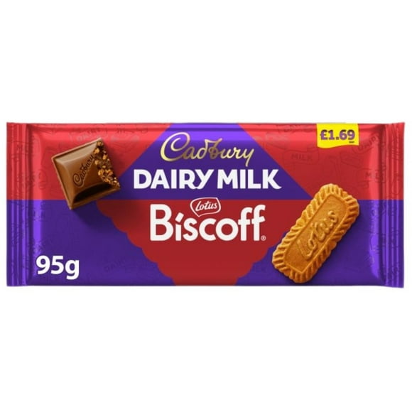 Cadbury Dairy Milk Lotus Biscoff (UK) 95g
