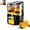 Black, variant on Dual-Head Automatic Citrus Juicer, Electric Juicer Machines with Double Head and Built-In Fruit Cutter, 100w Automatic Orange & Lemon Squeezer, For Home Detachable & Easy to Clean (Grey)