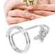 thumbnail image 5 of Fugacal Anillo de punta de dedo, anillos de punta de cubierta de uas seguros y saludables, mano de obra exquisita ampliamente utilizada para mujeres y nias para la vida diaria Fugacal No se aplica, 5 of 6