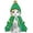 Green, variant on Dalrosia Cat Christmas Outfit Red Pet Cloak with Hat with Star and Pompoms Puppy Cape Clothes Xmas Tree Elf Costumes Party Pet Supplies Accessories for Small Dogs Cats Pet Santa Presents