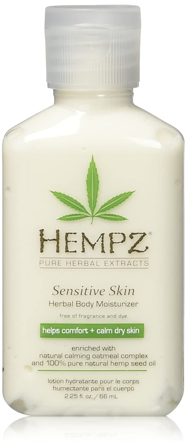 Sensitive Skin Herbal Body Moisturizer with Oatmeal, Shea