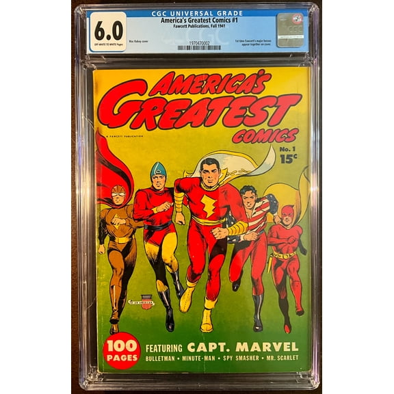 America's Greatest Comics #1 - CGC 6 Comic Book