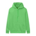 thumbnail image 4 of Chandails en Molleton à Capuche pour Femmes, Pull de Mode à Manches Longues avec Poche, Vert, 4 of 4