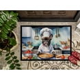 thumbnail image 4 of Carolines Treasures DAC6251JMAT 24 x 36 in. French Bulldog The Chef Doormat, 4 of 6