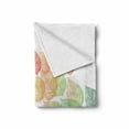 thumbnail image 2 of Leaves Soft Flannel Fleece Throw Blanket, Gradient Colored Autumn Leaves Flying in the Wind Cold Formation of Seasons Art, Cozy Plush for Indoor and Outdoor Use, 50" x 60", Multicolor, by Ambesonne, 2 of 6