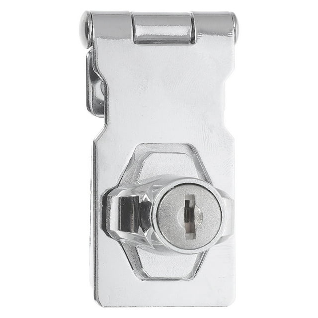 MasteelfCA Serrures à Loquet à Clé en Acier Inoxydable Serrure de Sécurité à Clé pour Armoires