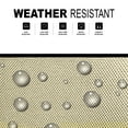 thumbnail image 7 of KHOMO Gear - Panther Series - Heavy Duty Outdoor Black Smoker Cover Protector 17" x 20" x 35.5" - Beige, 7 of 7