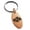 Rose, variant on Stainless Steel Aztec Peace Rune Engraved Small Oval Charm Keychain Keyring