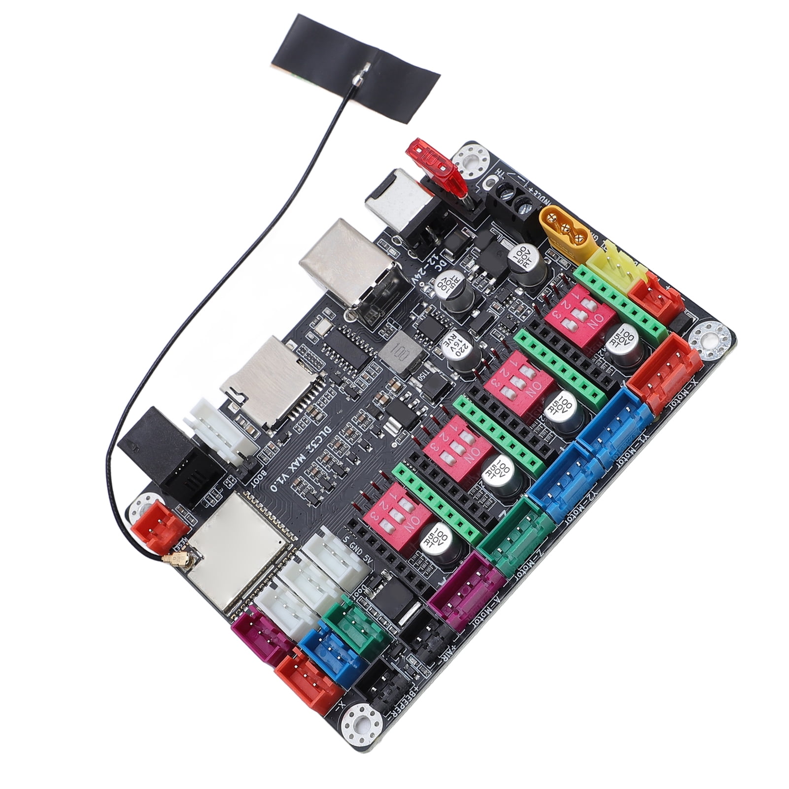 YAHHU DC12V 24V 10A Engraving Machine Control Board Kit 4 Axes GRBL 32 Bit Mainboard with A4988 Driver (6.69 inches / 17 cm)