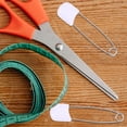 thumbnail image 3 of OULII 60pcs Lightweight Diaper Pin White for Craft Projects Parents, 3 of 8