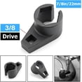 thumbnail image 4 of Car Offset Oxygen Sensor Socket, 3/8-Inch Drive by 7/8-Inch 22mm Wire Gate Accesses Sensor from Side, Automotive Oxygen Sensor Offset Removal Accessories, Universal for Vehicles, 4 of 6