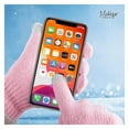 thumbnail image 3 of Motique Accessories Chenille Gloves Women Winter Magic Mitten Warm Gloves-Purple Touchscreen, 3 of 6