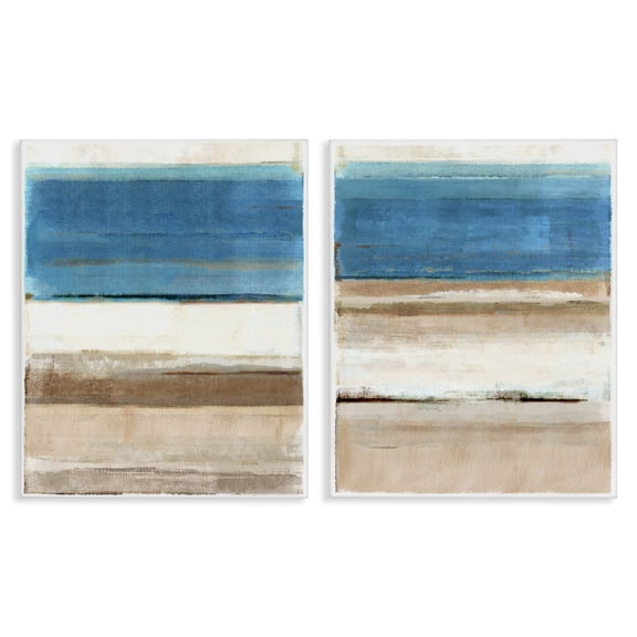 Stupell Industries Contemporary Abstract Nautical Abstraction 2pc Canvas Art Set, 16 x 20 each, by Flora Kouta